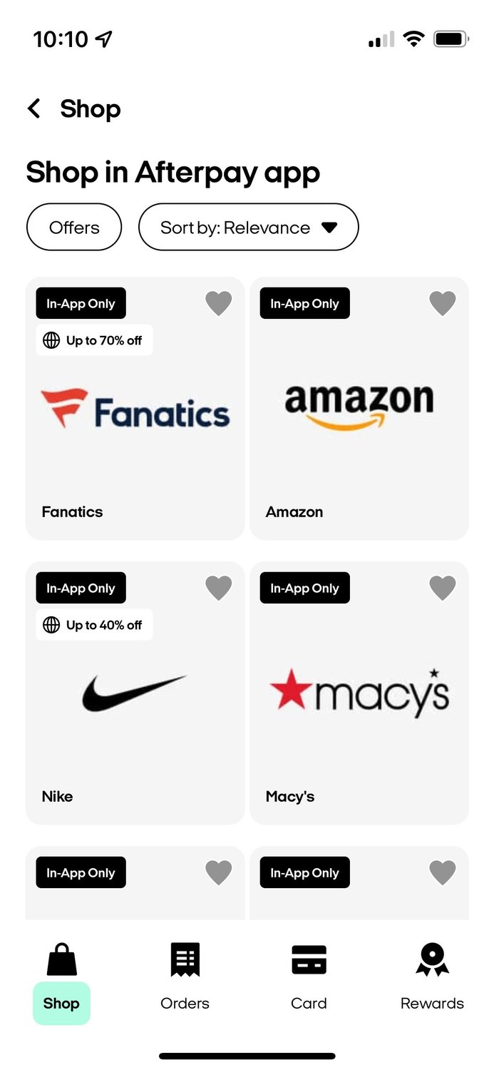 Single Use Payments Nike