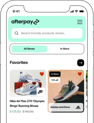 Afterpay | Now available in stores!