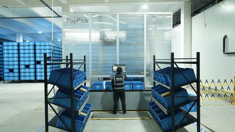 Planned robotics and automation, as shown here, will make the picking ...
