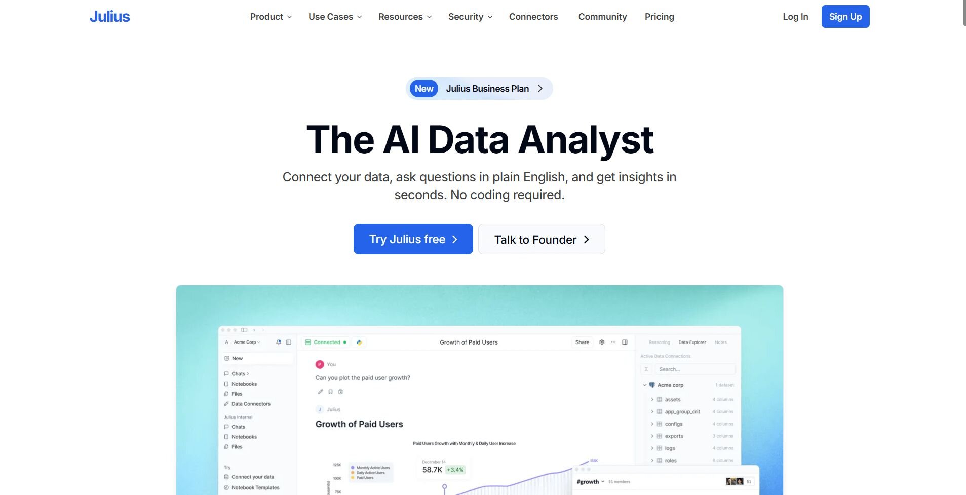 Julius AI | AI for Data Analysis | The 17 Best Tools for Data ...