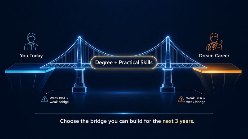 Online BBA vs BCA in 2026: Which Is Better for Your Future? | RiseUpp