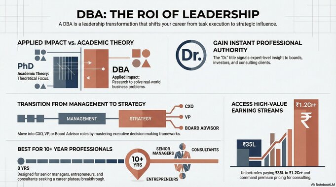 Is a DBA Worth It? ROI, Career Outcomes & Salaries | RiseUpp