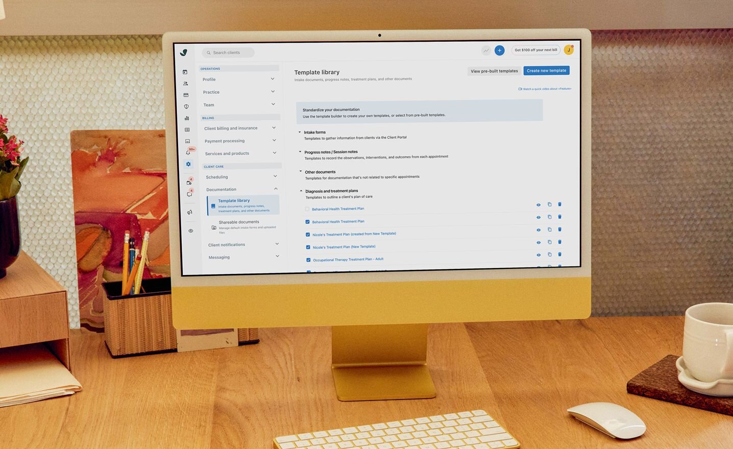 Paperless Intakes | Lower Admin Time | SimplePractice