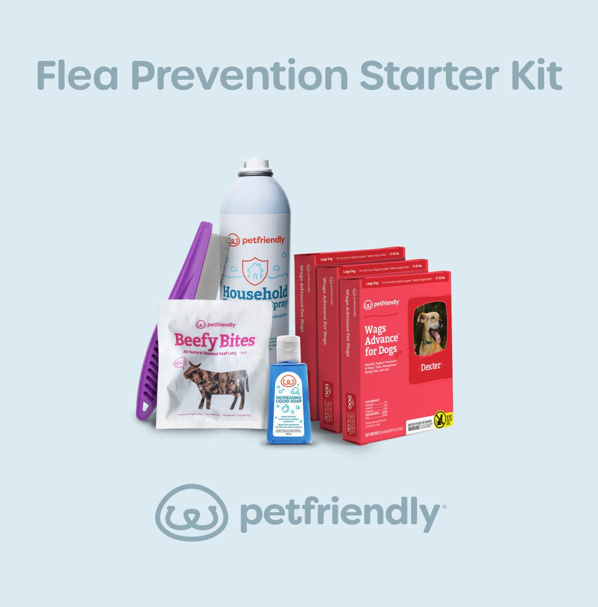 Flea Prevention Starter Kit for Dogs - PetFriendly Box