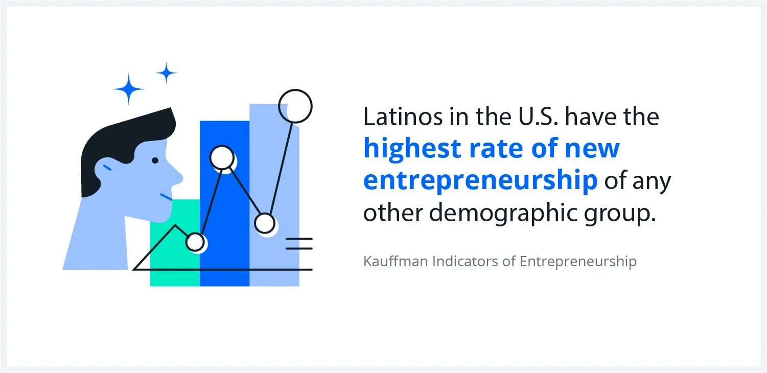 entrepreneurship demographic infographic 