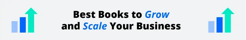 best books to grow your business info graphic 