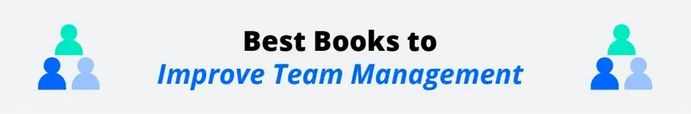 books to improve team management inforgraphic 