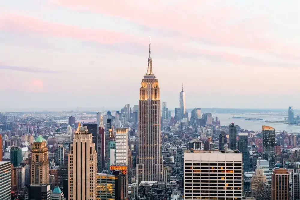 Nonprofit organizations focus on philanthropic work. A view of the Empire State Building, which has been designated a National Historic Landmark.