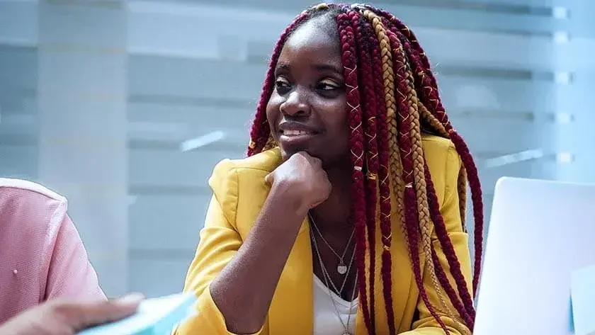 businesswoman-with-red-and-gold-braids