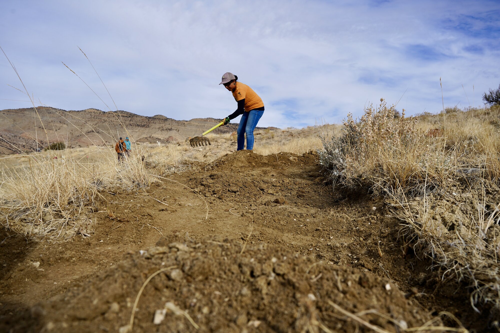 Behind the ‘back-breaking’ work of building new mountain bike trails ...
