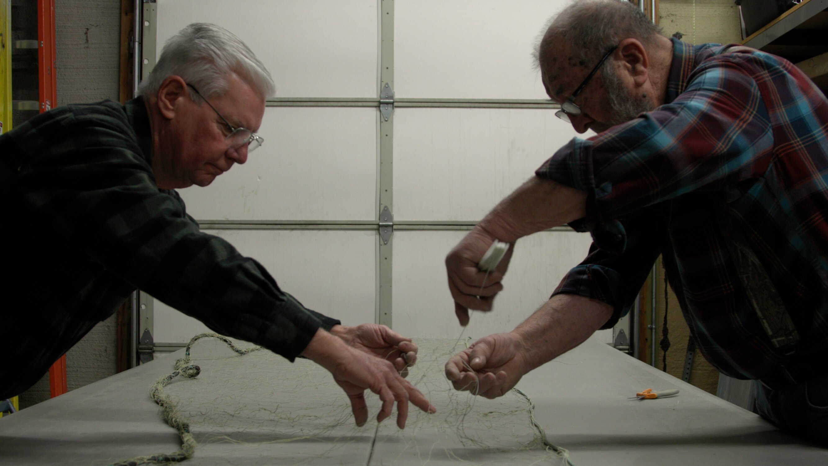 Volunteers fix fish nets ahead of CPW’s annual walleye spawning project ...