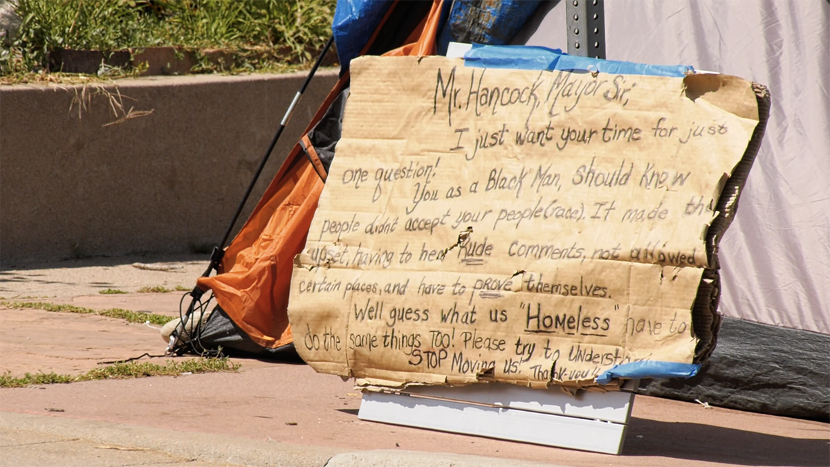 City clears Native American homeless encampment, two arrested during ...