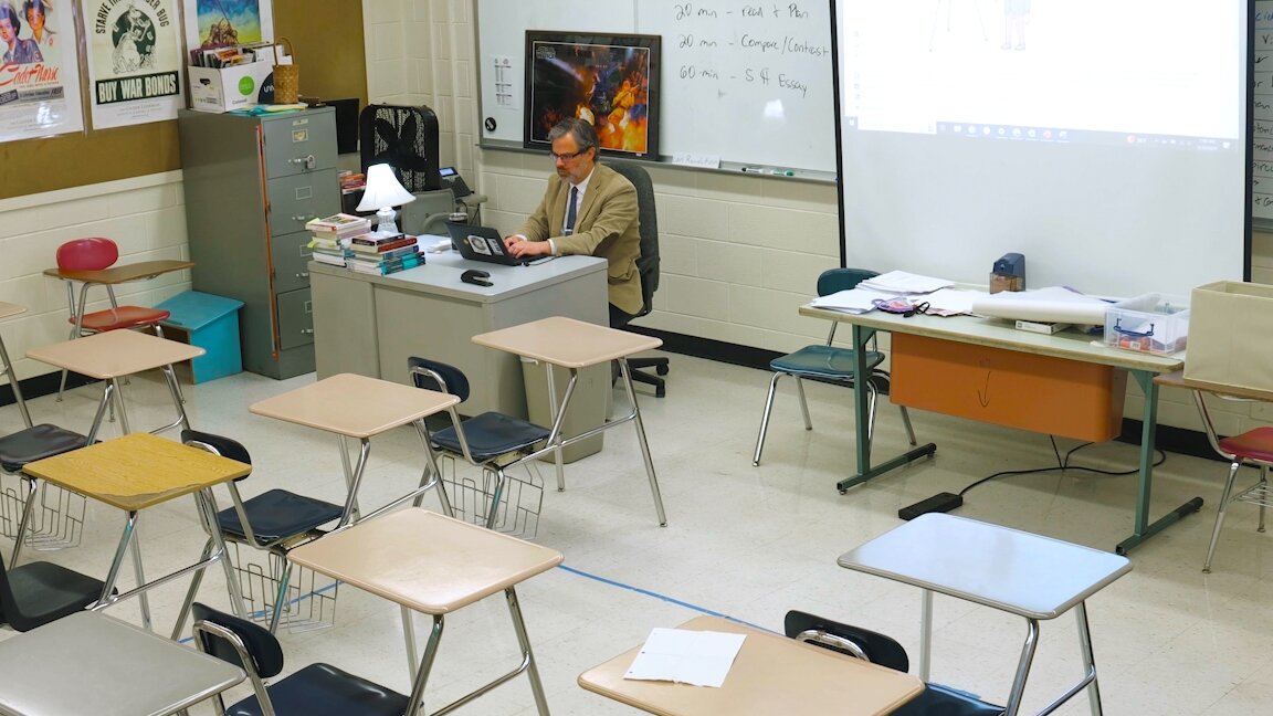 Reading laterally with Palmer High School’s Mr. Blakesley Rocky