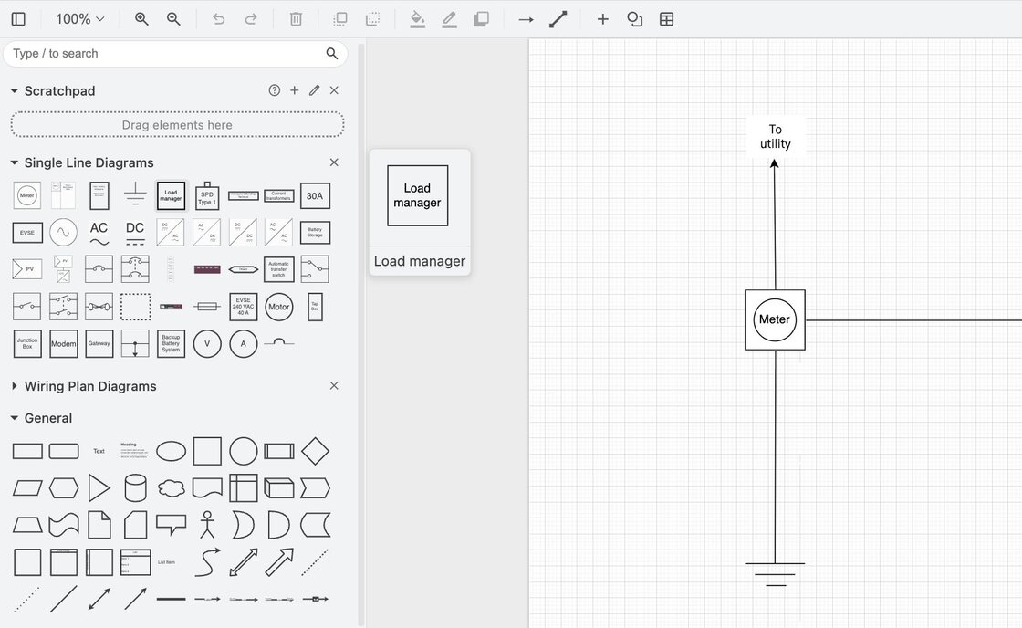 How to create professional single line diagrams with Kopperfield