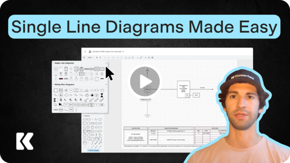 How to create professional single line diagrams with Kopperfield