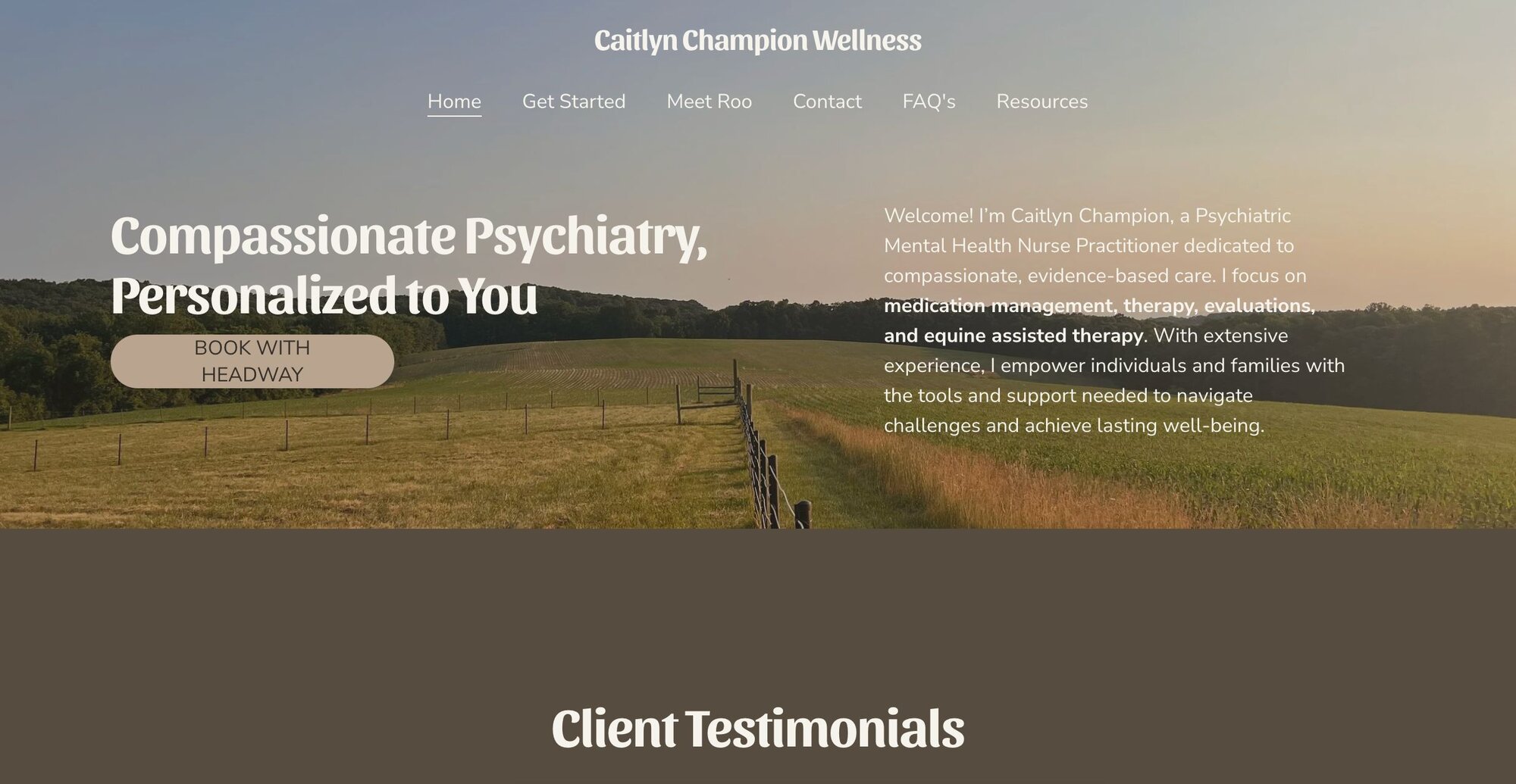 Top therapist websites to inspire you | Headway | Headway