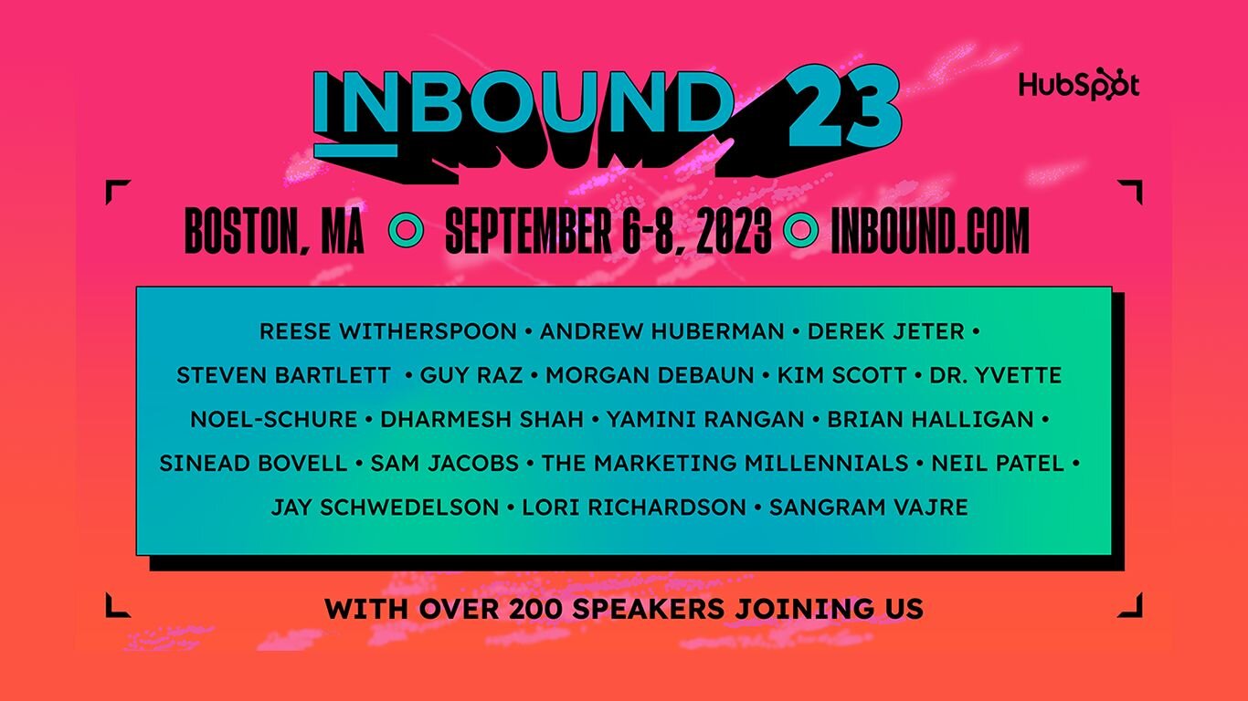 Meet Our 2023 Main Stage Speakers INBOUND 2024 HubSpot's Marketing