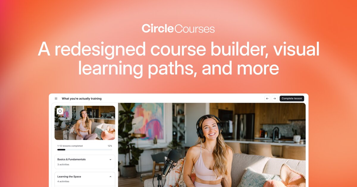 Circle Courses — Launch and grow your online course