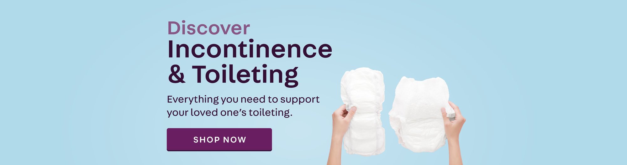 Incontinence & Toileting Shop at Carewell