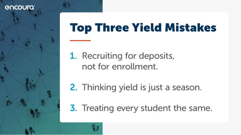 Don't Make These Top 3 Yield Mistakes