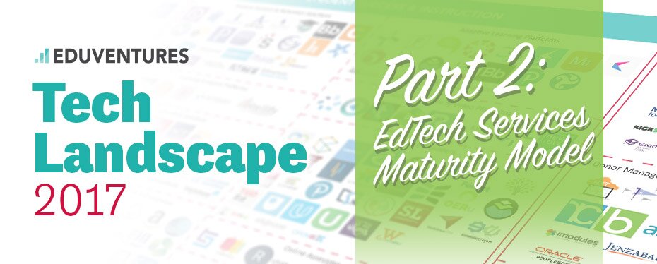 2017 Tech Landscape Part 2: Introducing the EdTech Services Maturity Model