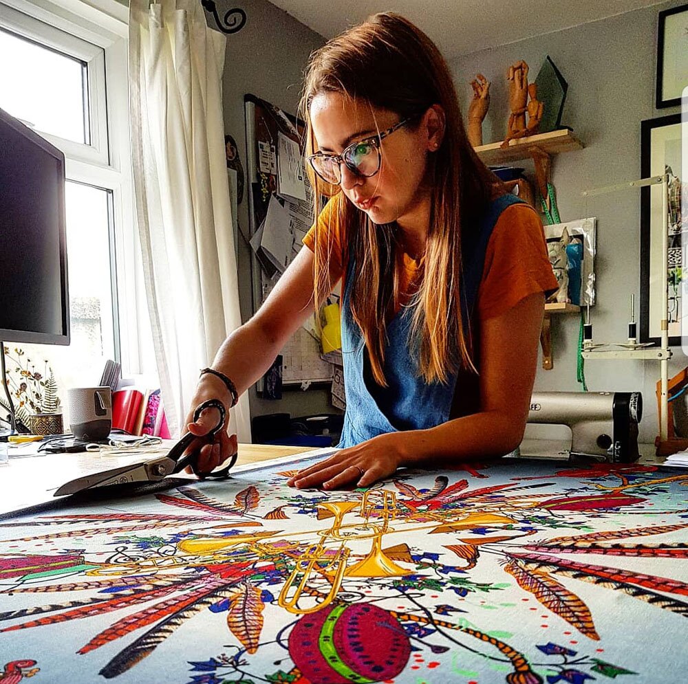 Meet the Maker Behind Helen Ruth Scaves