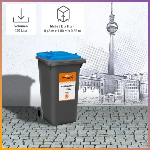 Papiertonne Berlin | Berlin Recycling - Ihr Entsorger!