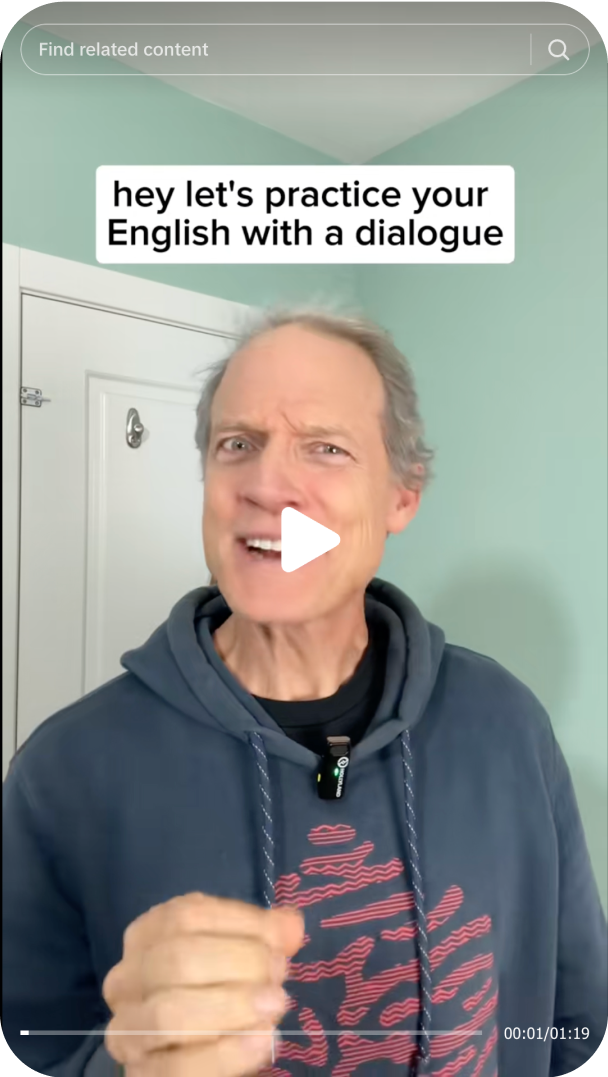 Language learning video thumbnail
