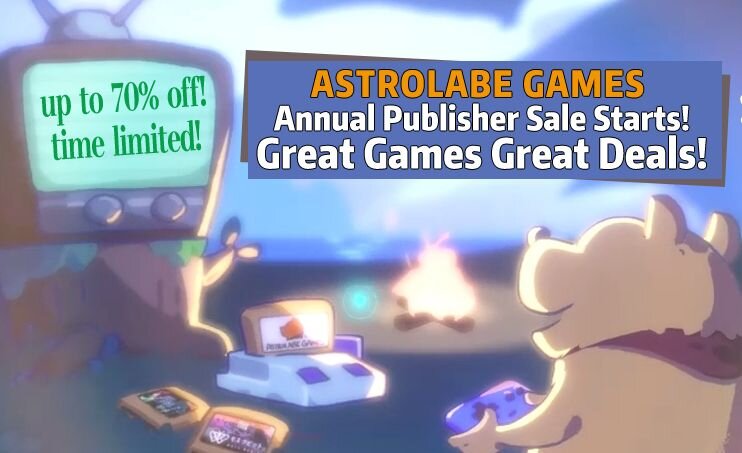 Best 7 Indie games from the Astrolabe Publisher Sale