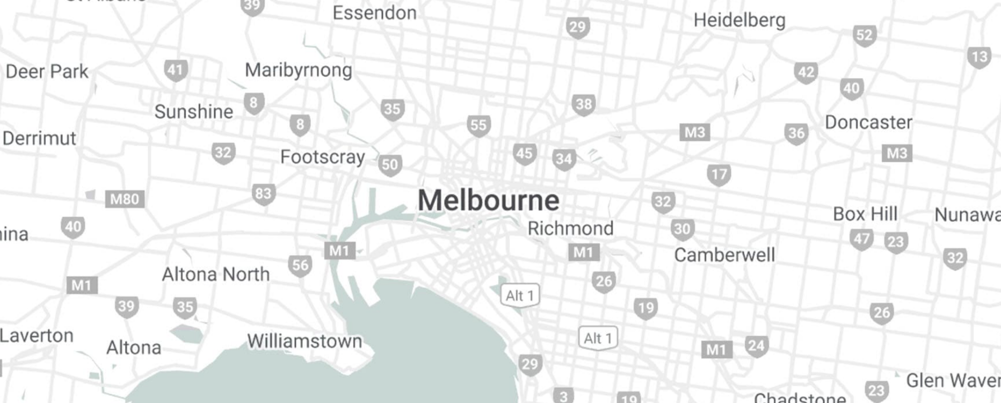 Contact us map