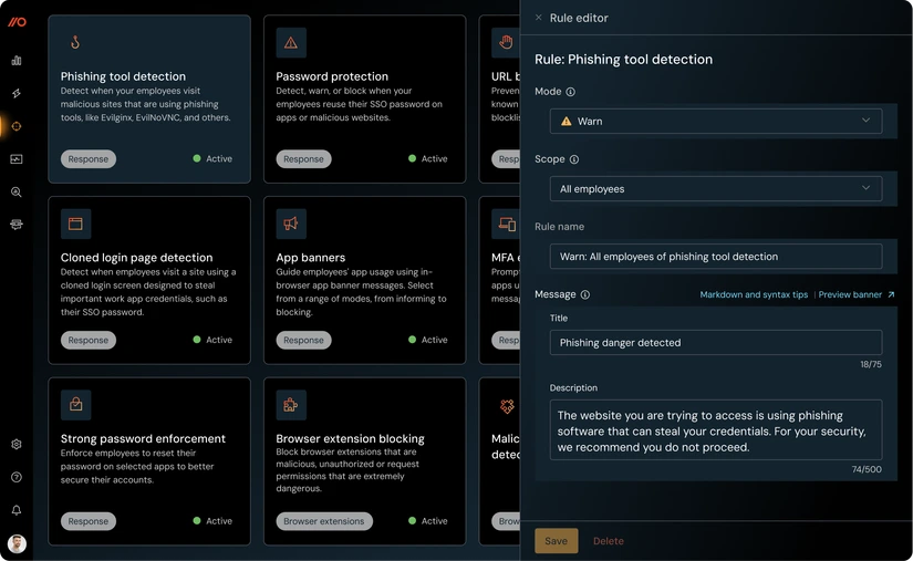 AI-Native Browser Security Platform | Push Security