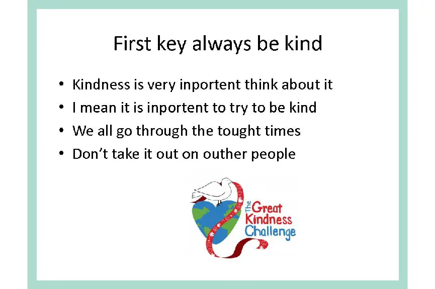 Four Keys to Kindness | Momentous Institute