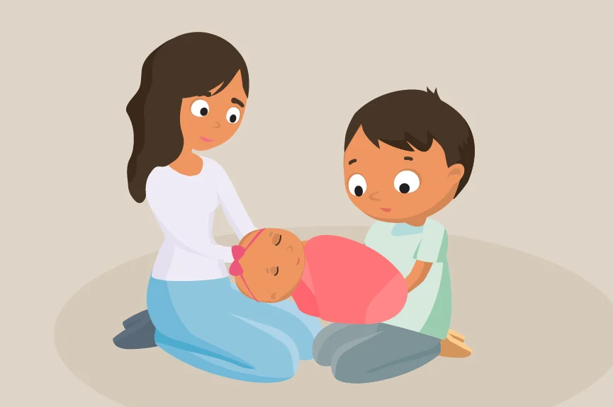 Tips For Helping Kids Adjust To A New Baby | Momentous Institute