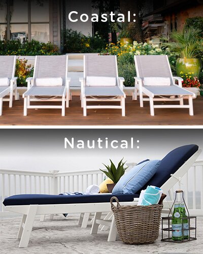 Nautical Patio Furniture Collection