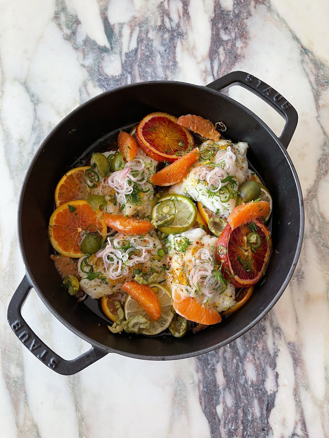 Roasted Cod With Citrus & Fennel Is the Easiest OnePot Meal EyeSwoon