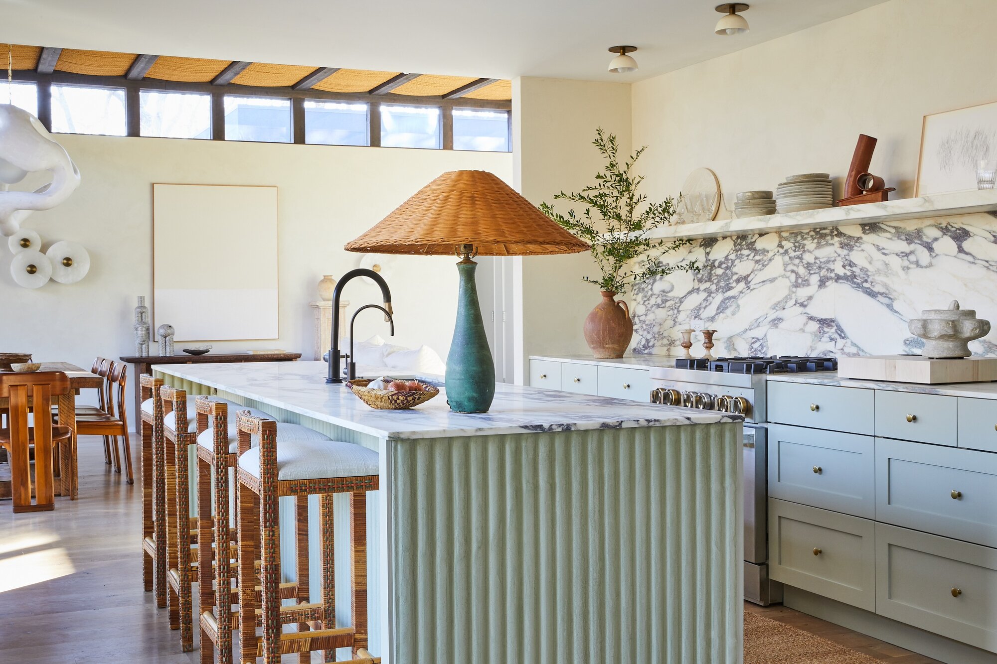 How Athena Calderone Renovated Her Amagansett Kitchen Design EyeSwoon