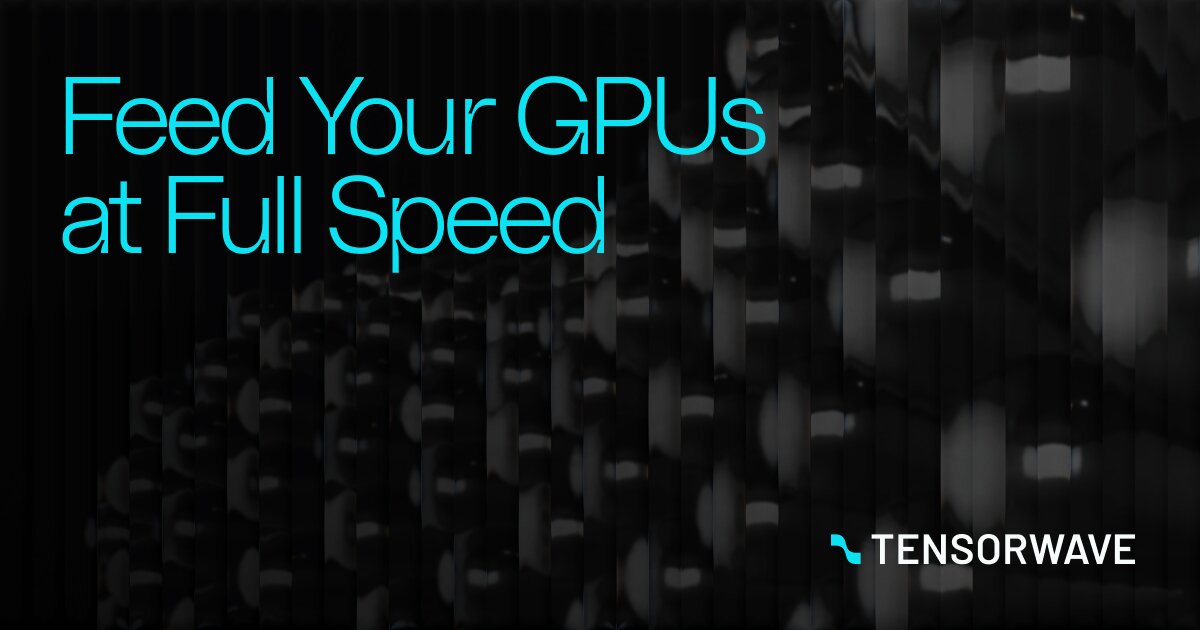 TensorWave High-Speed Network Storage | Low-Latency AI Networking ...