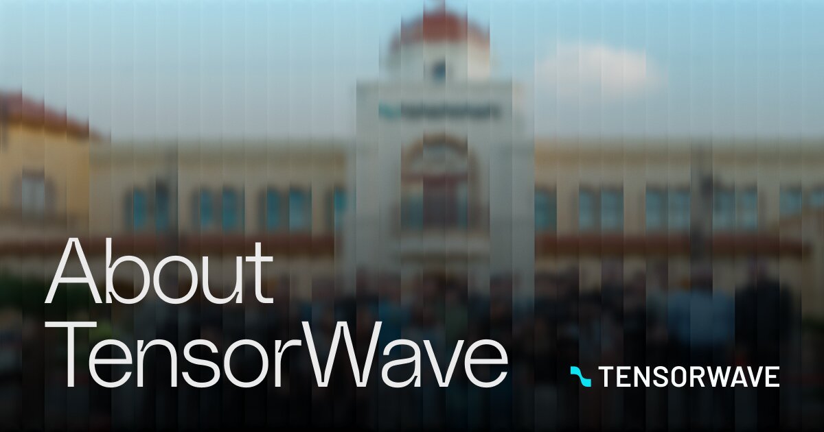 About TensorWave | GPU Cloud Infrastructure for AI