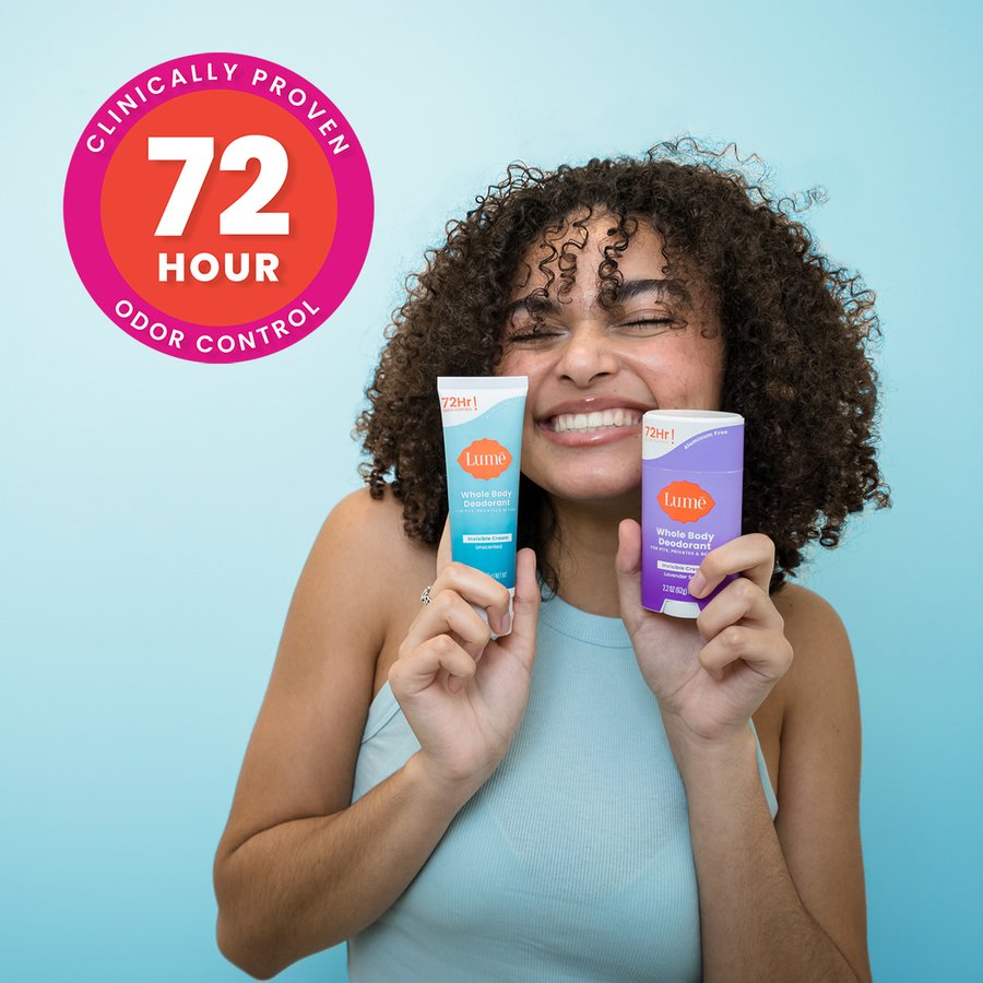 Lume Deodorant AluminumFree Deodorants for Anywhere on Your Body