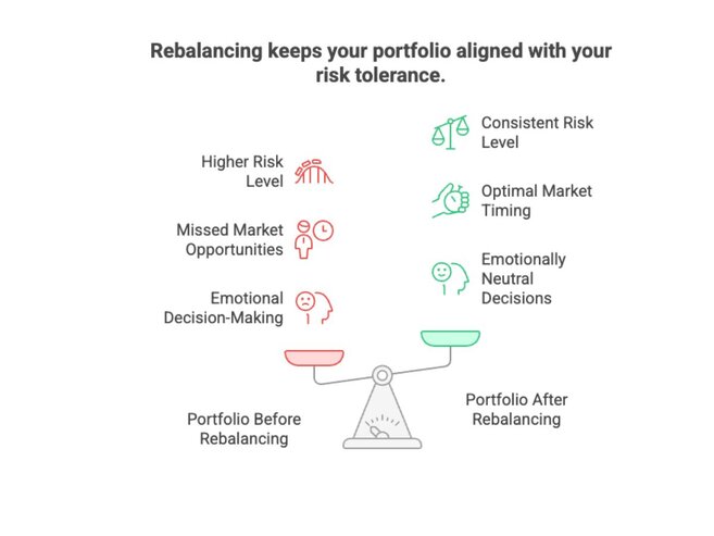 Rebalancing and Managing Risk In A Portfolio