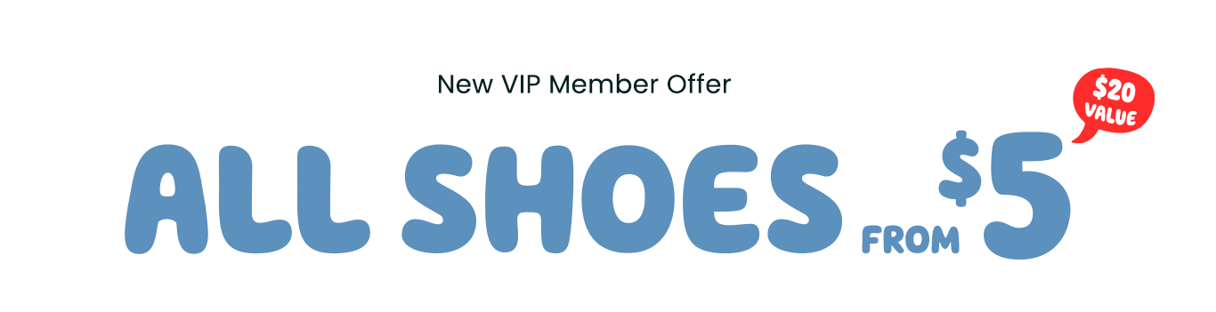 New Member Offer: All Shoes from $5