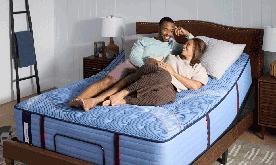 Kingsdown and Sealy adjustable  mattress set