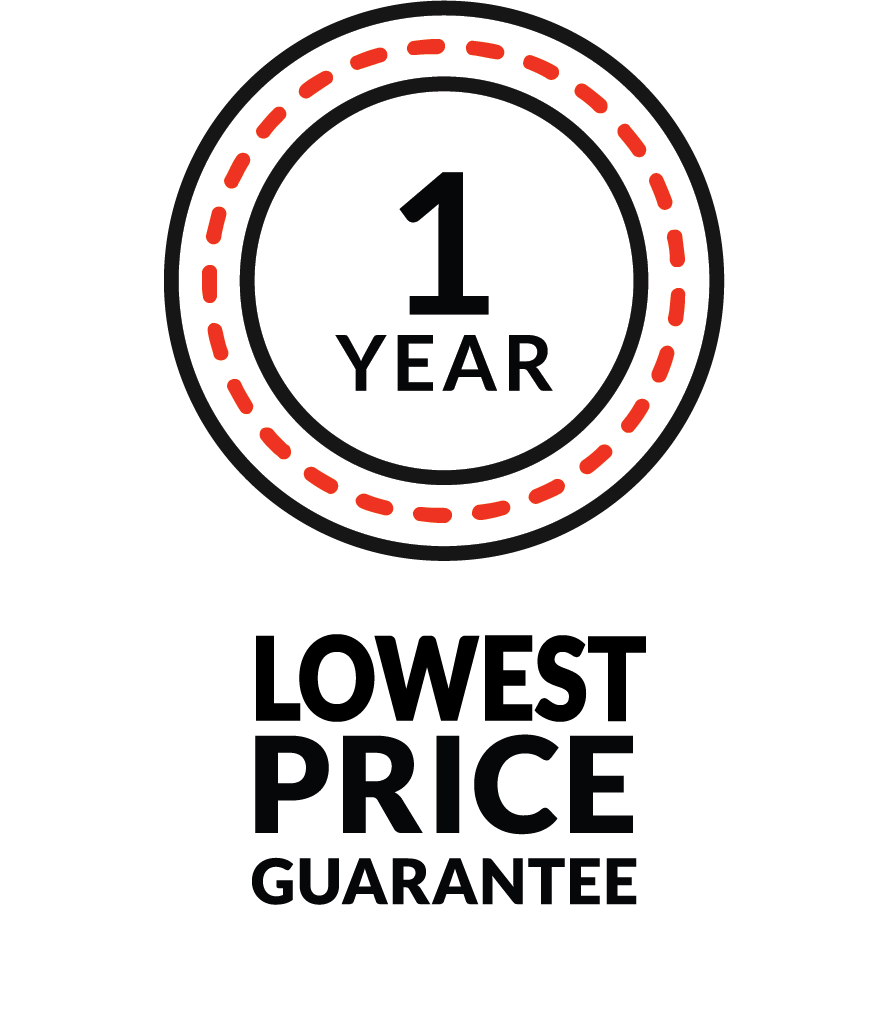 1 year lowest price guarantee